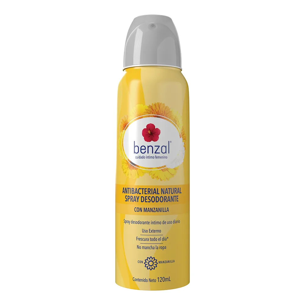 Spray Desodorante Manzanilla Benzal 120 Ml