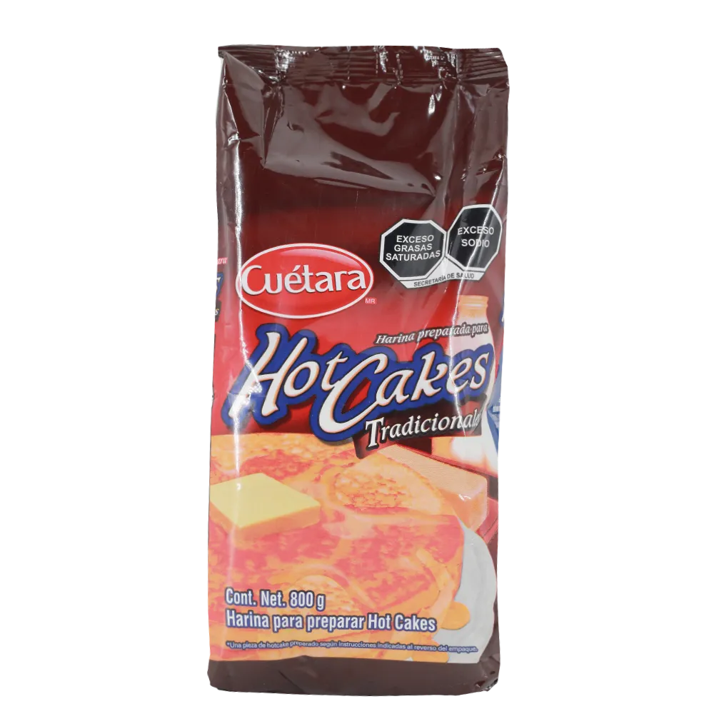 Harina Para Hot Cakes Paquete Cuetara 800 Gr