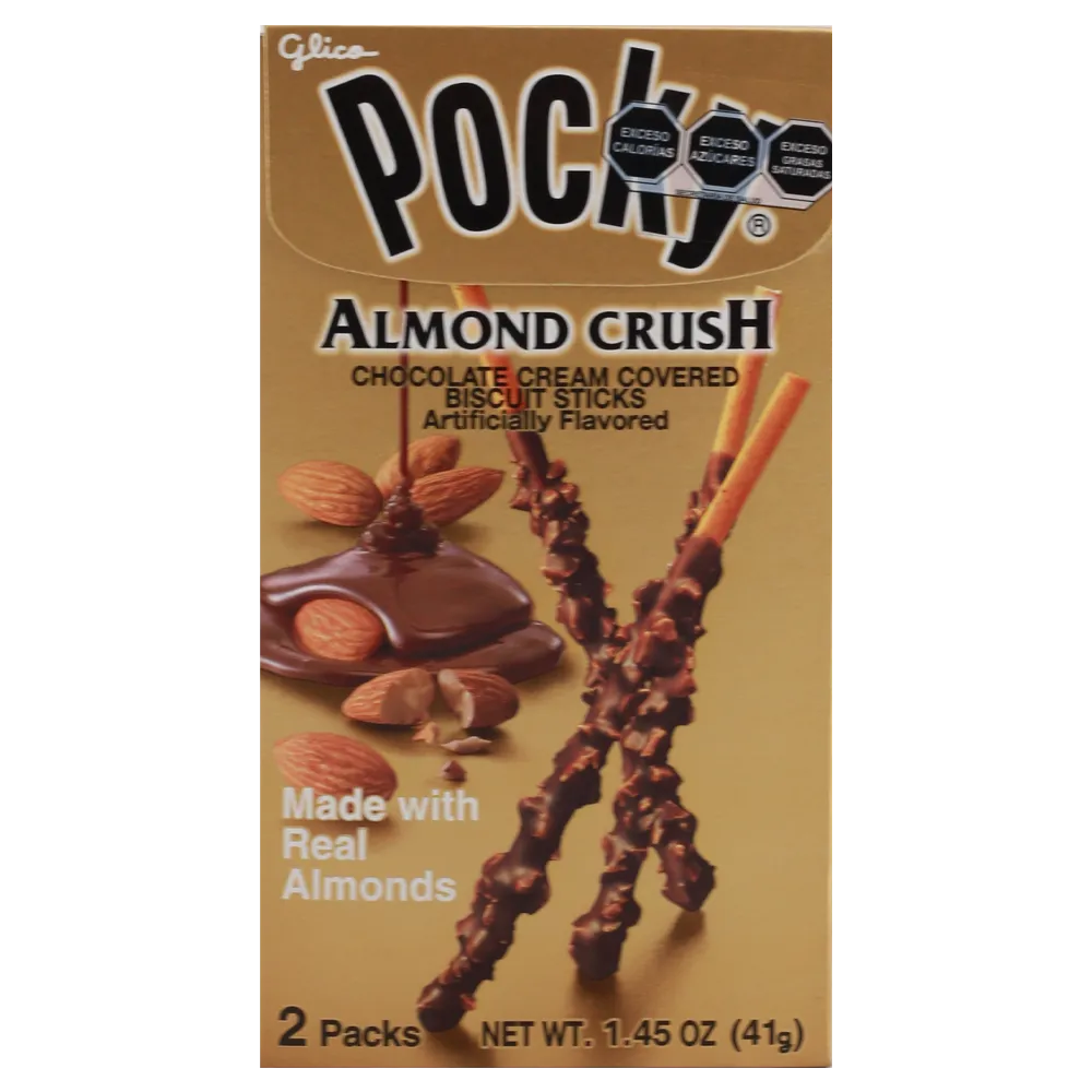 Snack Biscuit Stick Chocolate Y Almendra Pocky 1.45 oz
