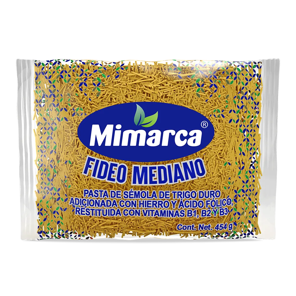Pasta Para Sopa Fideo Mediano Mimarca 454 g