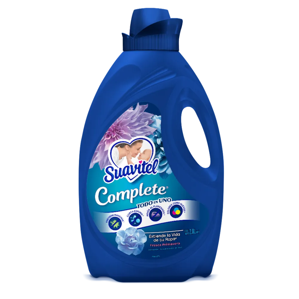 Suavizante Complete fresca primavera Suavitel 2.8 lt