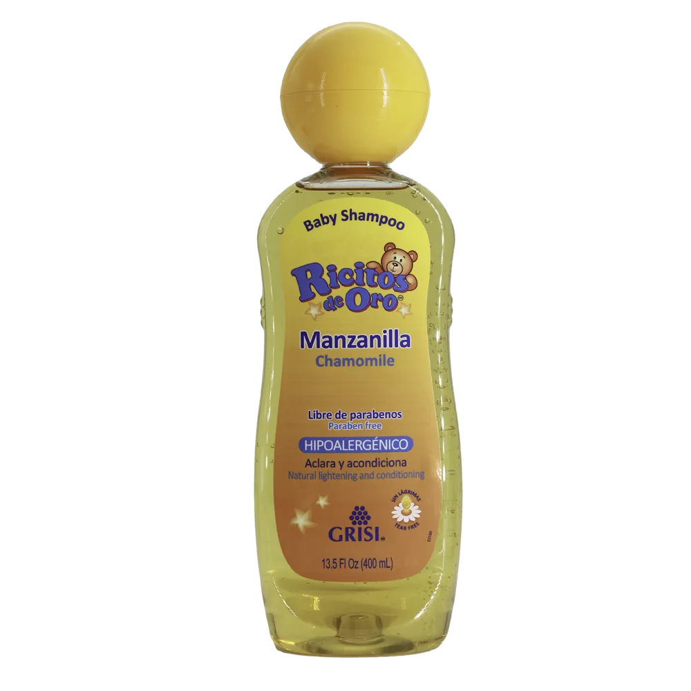 Shampoo Bebe Manzanilla Ricitos De Oro 400 Ml