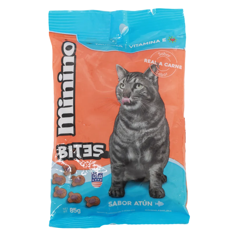 Botanitas Para Gato Atun Minino Bites 85 g