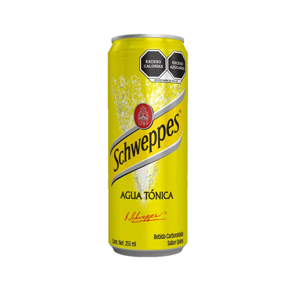 Agua Tonica Schweppes 355 Ml