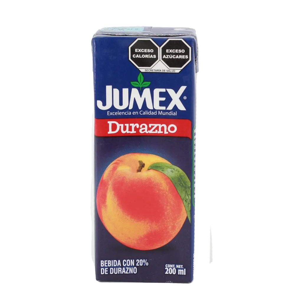 Bebida De Sabor Durazno Mini Brick Jumex 200 Ml