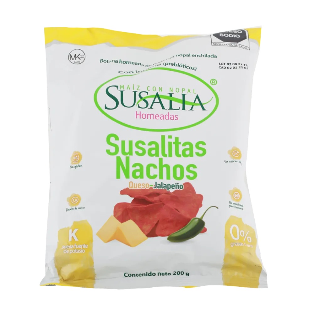 Susalitas Horneadas Nachos Susalia 200 g