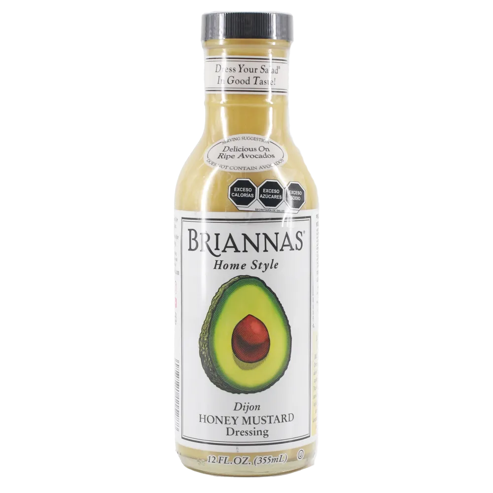 Aderezo Honey Mustard Briannas 12 oz