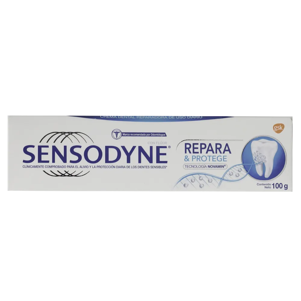 Crema Dental Repara Y Protege Whi Sensodyne 100 g