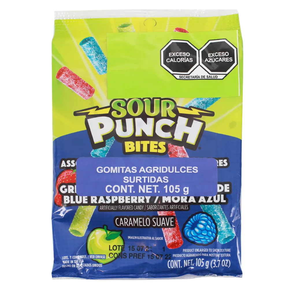 Gomitas Agridulces Surtidos Sour Punch 105 g