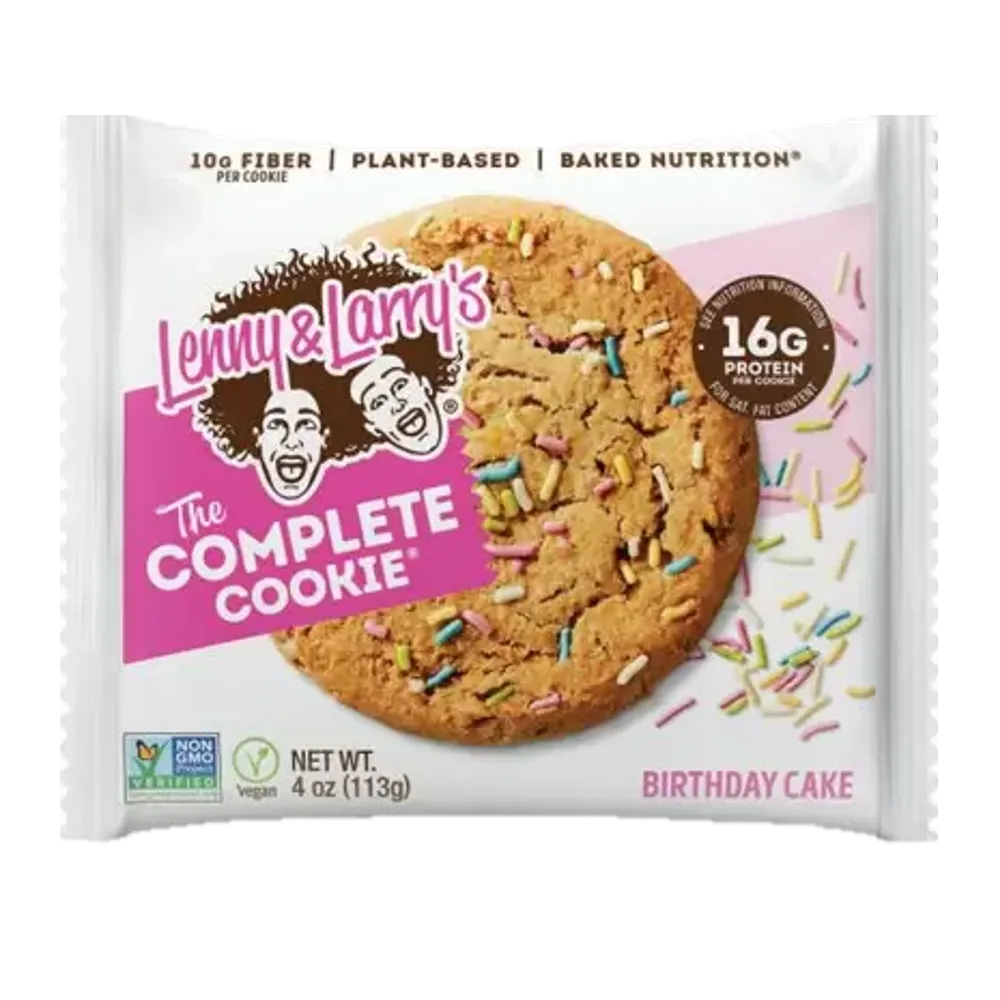 Galleta Birthday Cake Complete Lenny & Larrys 4 oz