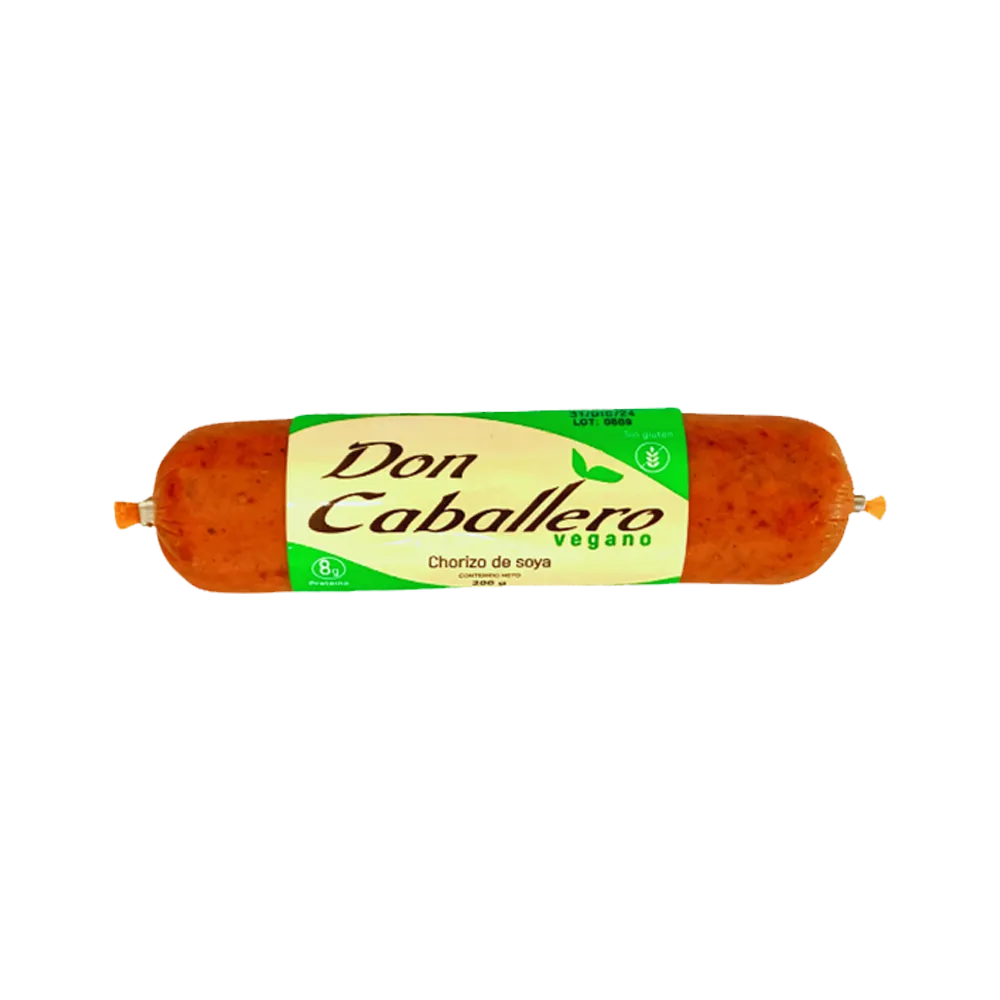 Chorizo Vegano Don Caballero 200 Gr