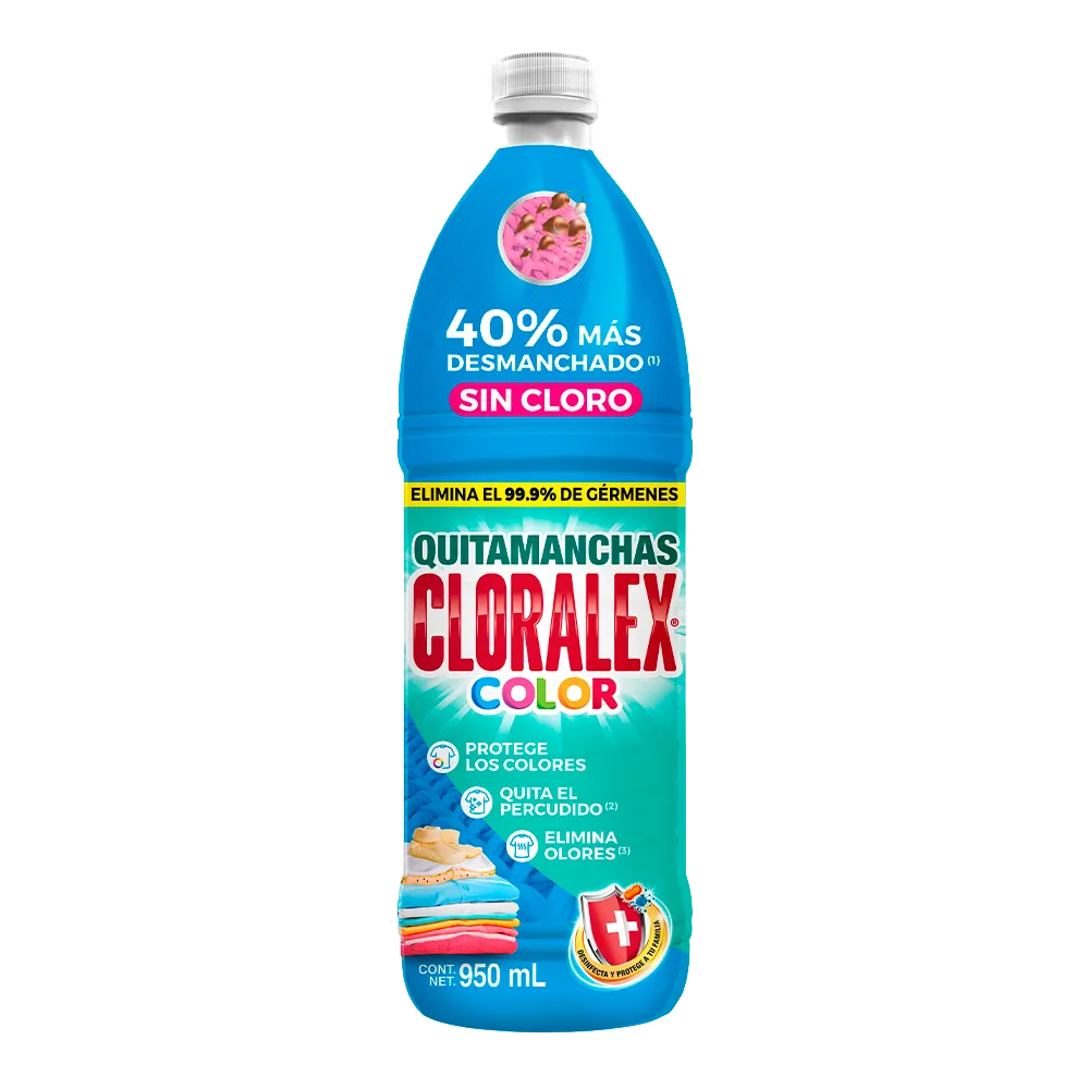 Removedor Quitamanchas Liquido Color Cloralex 950 ml