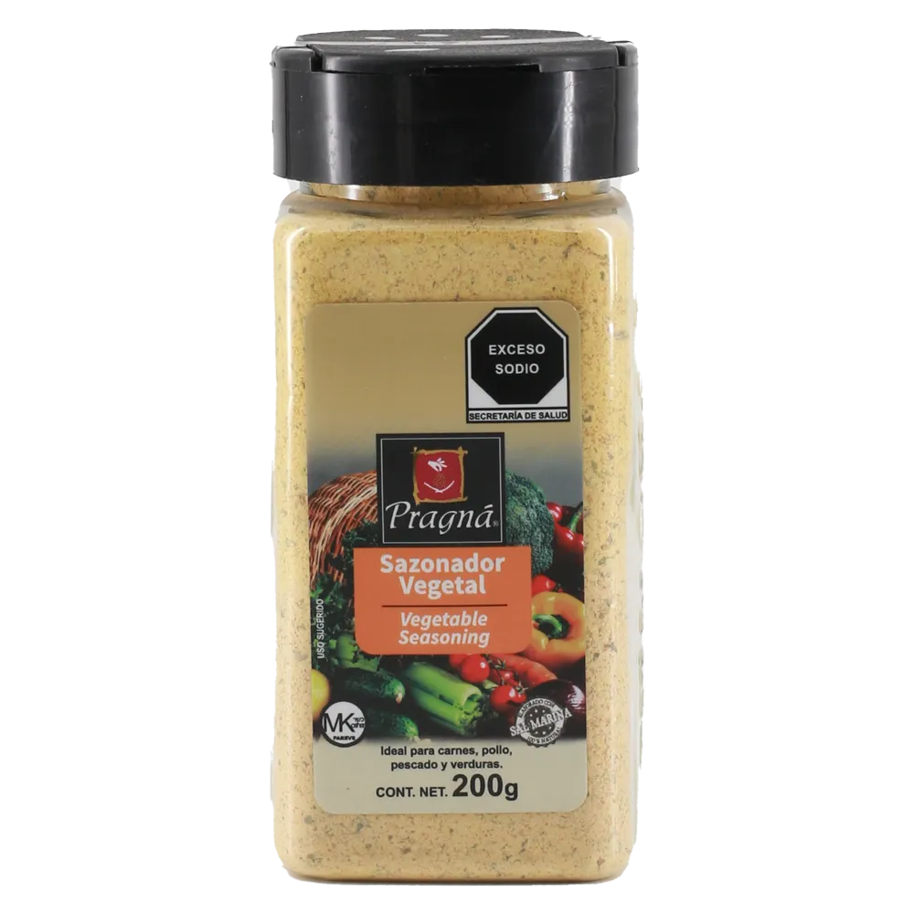 Sazonador Vegetal Pragna 200 Gr