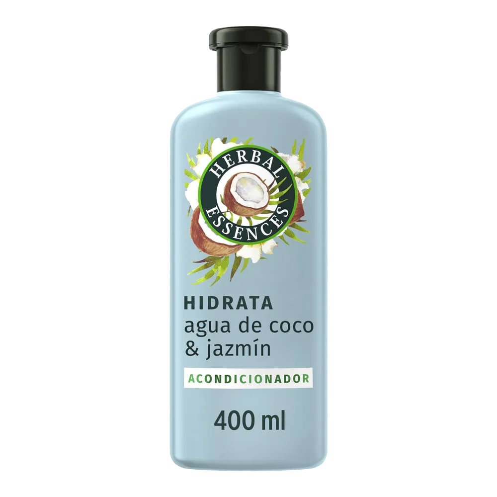 Acondicionador Agua De Coco/Jazmin Herbal Essences 400 Ml