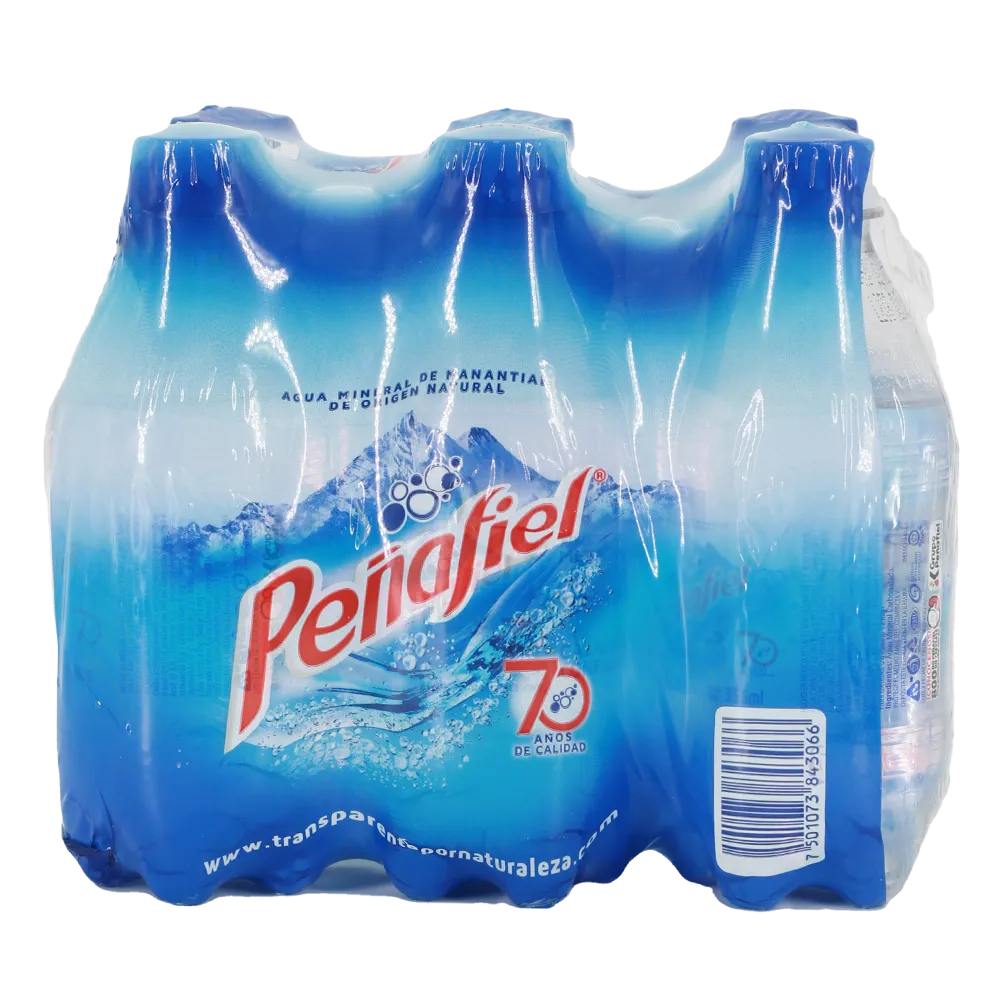 Agua Mineral 6 Pack Penafiel 355 Ml