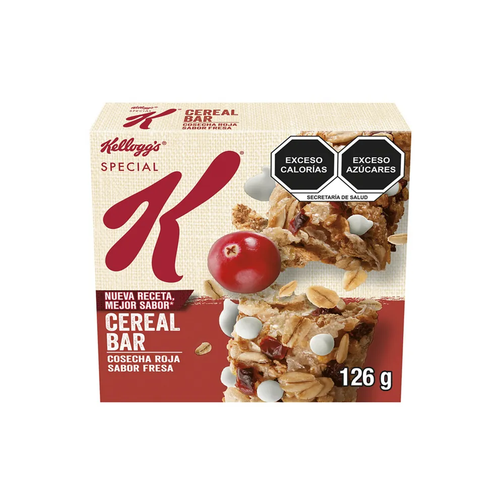 Barra Cereal Special Cosecha Roja Kelloggs 126 g