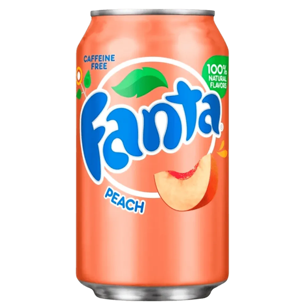 Refresco Sabor Durazno Lata Fanta 12 oz