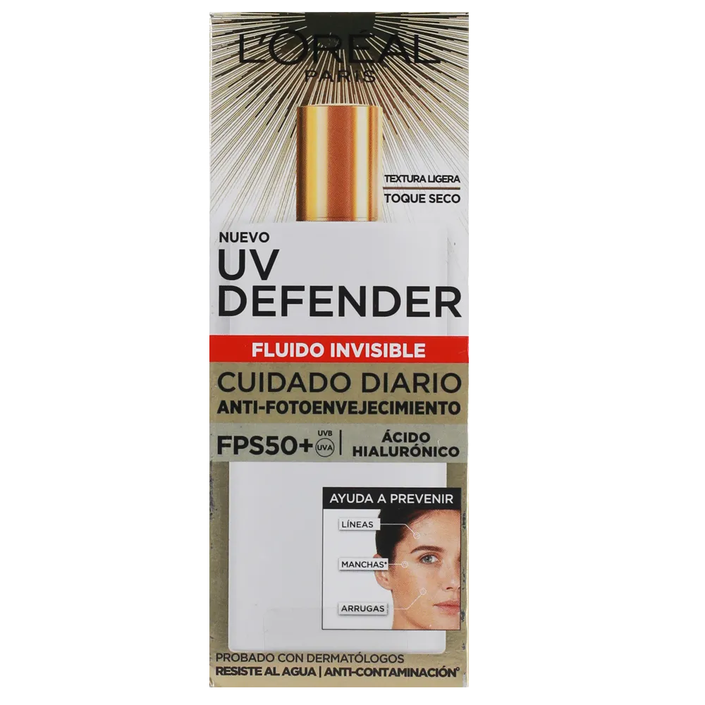 Crema Facial Fluido Invisible Uv Defender Uv Defender 40 g