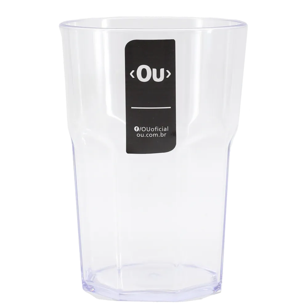 Vaso Drink 400 Ml Transparente Ou 1 Pz