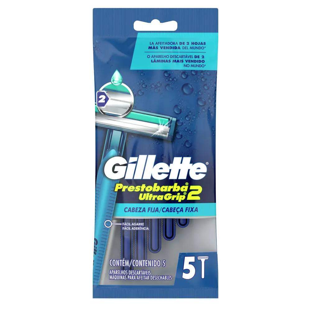 Rastrillo Desechable Prestobarba Ultragrip Ultragrip 2 5 Pza