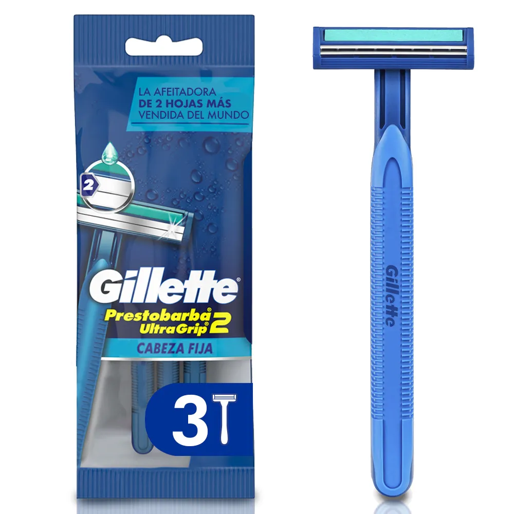 Rastrillo Desechable Prestobarba Ultragrip Ultragrip 2 3 Pza