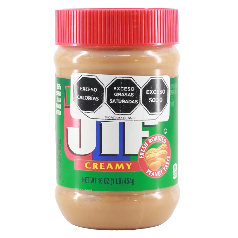 Crema De Cacahuate Reducida En Grasa Creamy Jif 16 oz