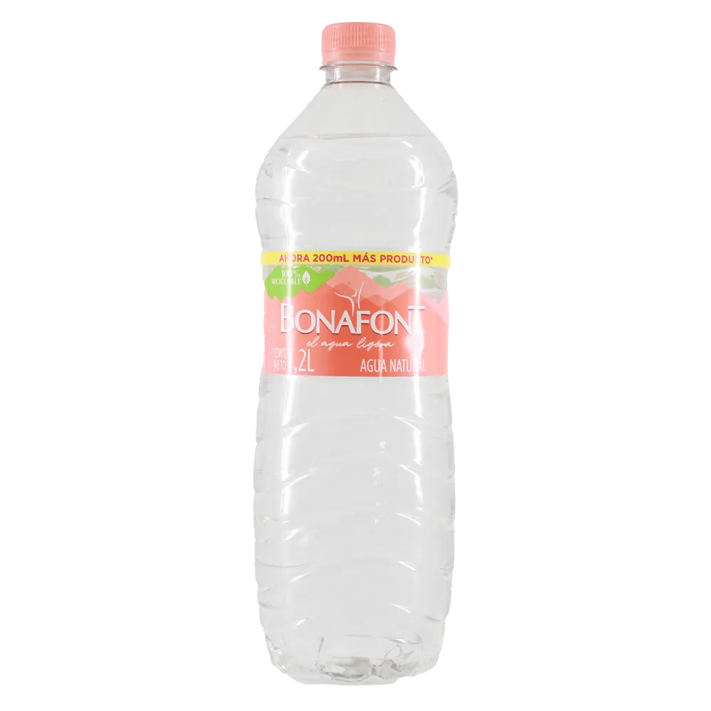 Agua Purificada Bonafont 1.2 Lt