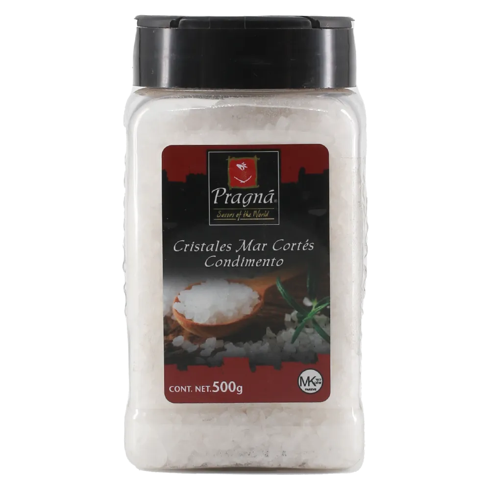 Sal en grano de mar Cortes Pragna 500 g
