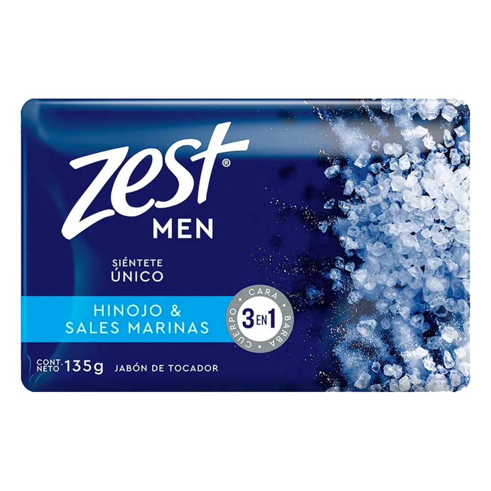 Jabon Barra Men Zest 135 g