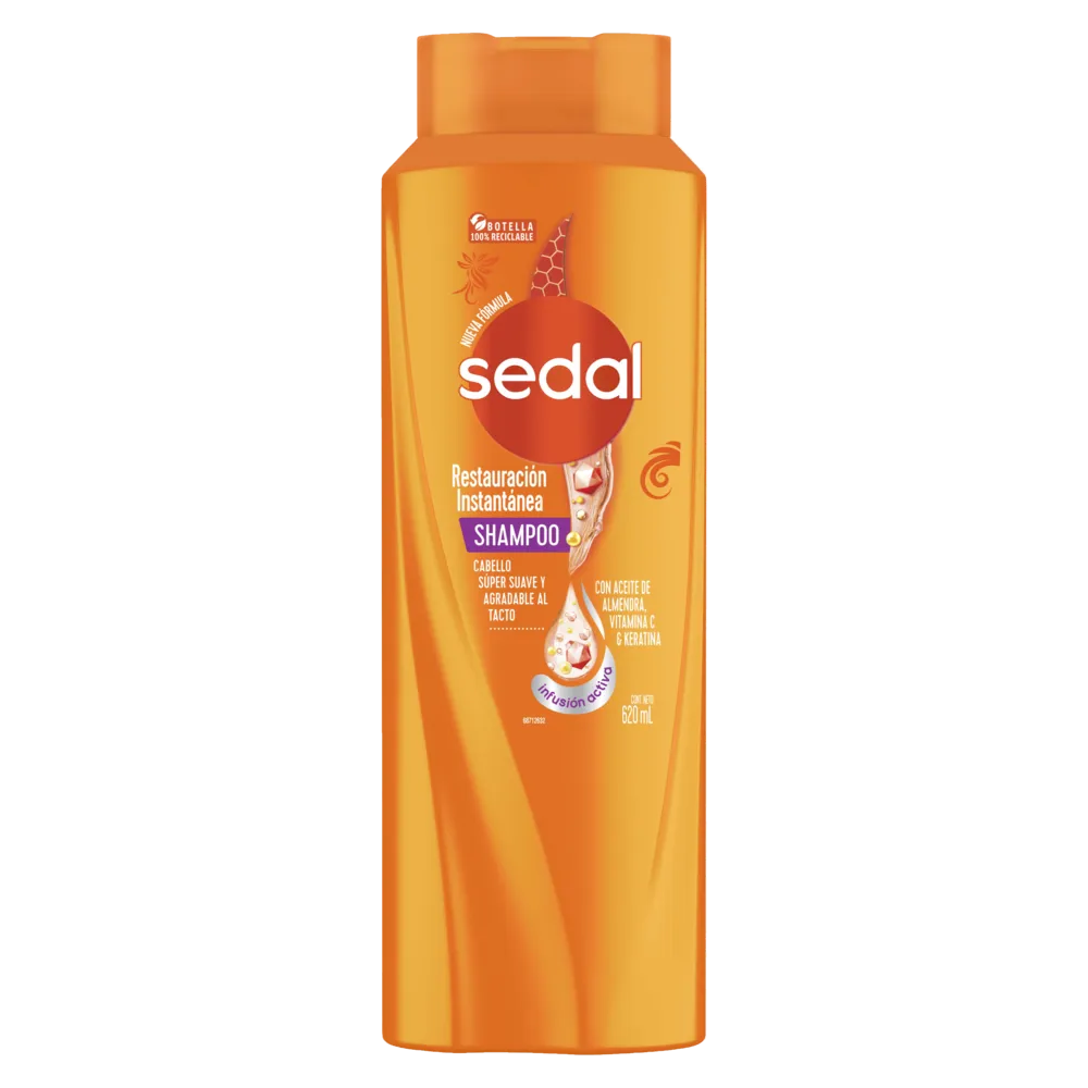 Shampoo Restauracion Sedal 620 Ml