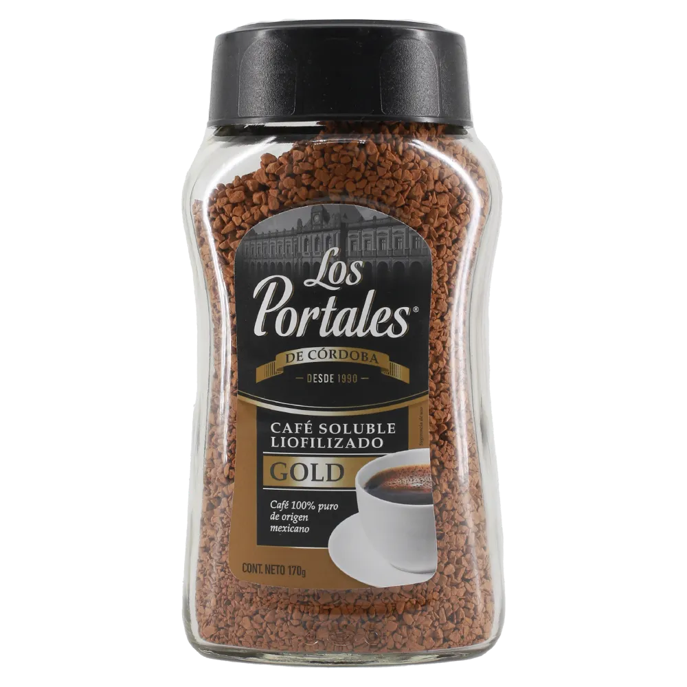 Cafe Soluble Gourmet Gold Los Portales 170 g