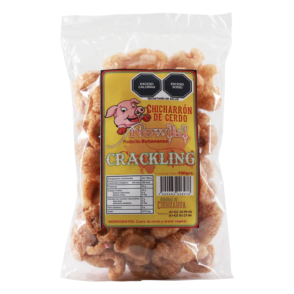 Chicharron De Cerdo Crackling Nowiki 150 g