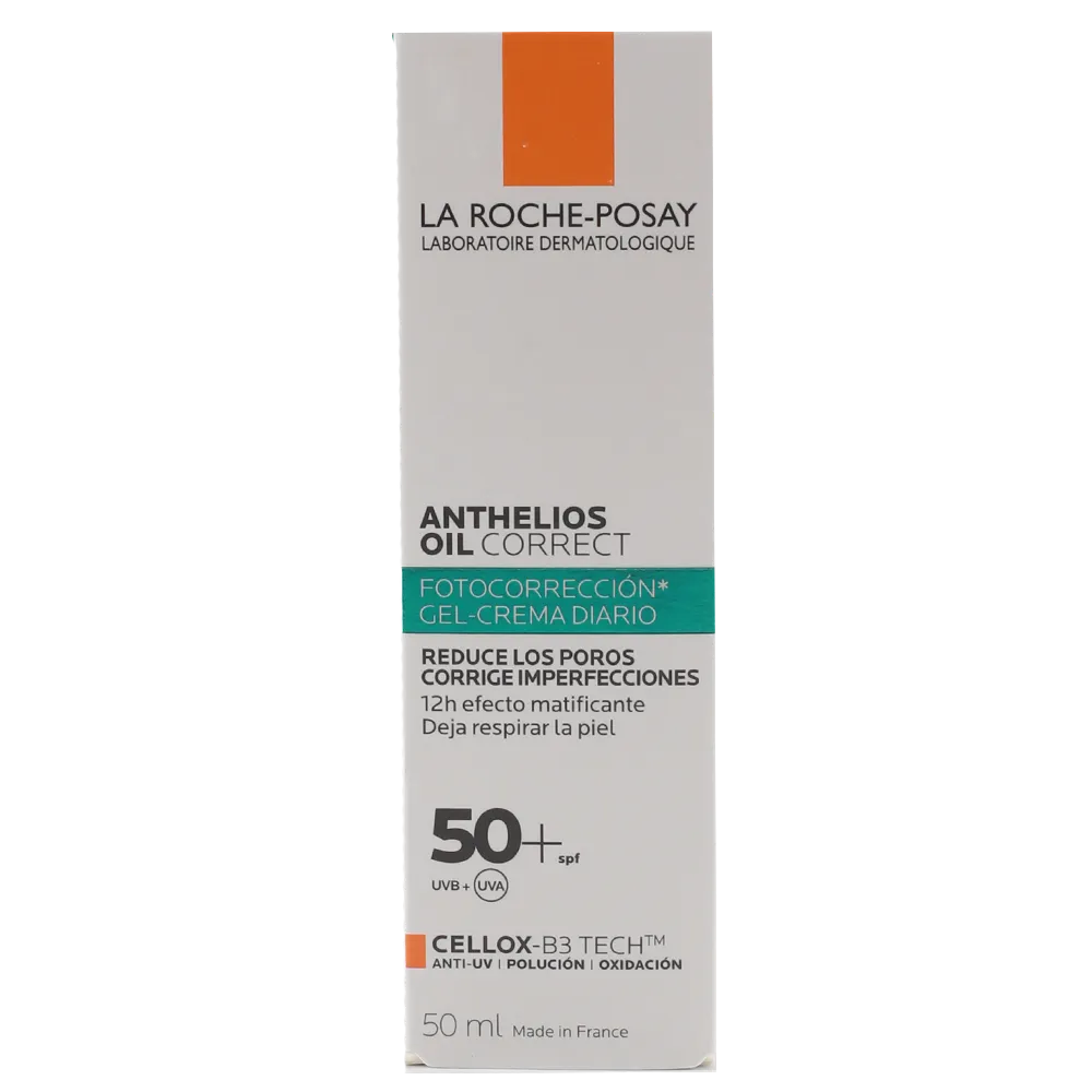 Protector Solar Fps+50 Anthelios Oil Corre La Roche Posay 50 Ml