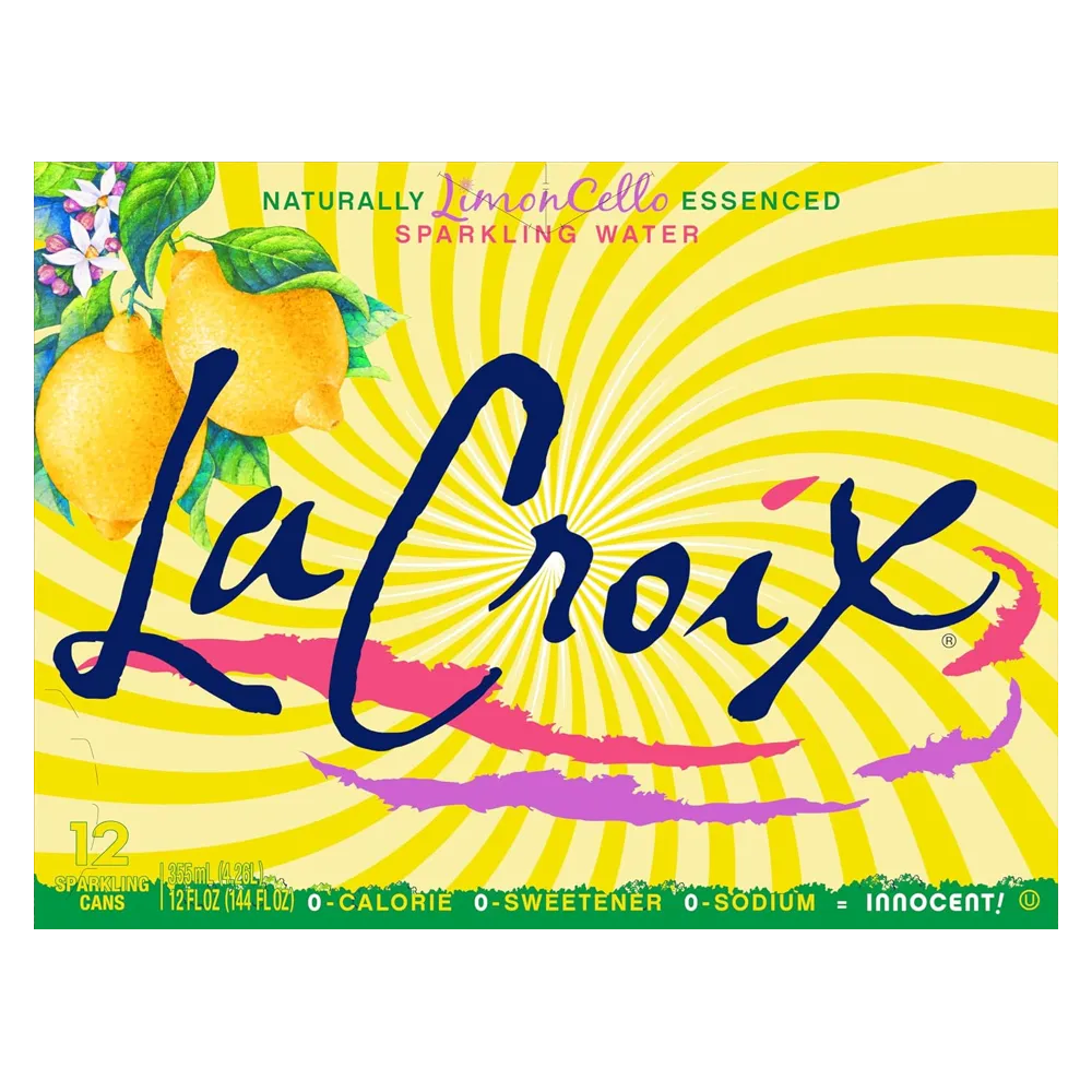 Sparkling Water Limoncello La Croix 12 Pz
