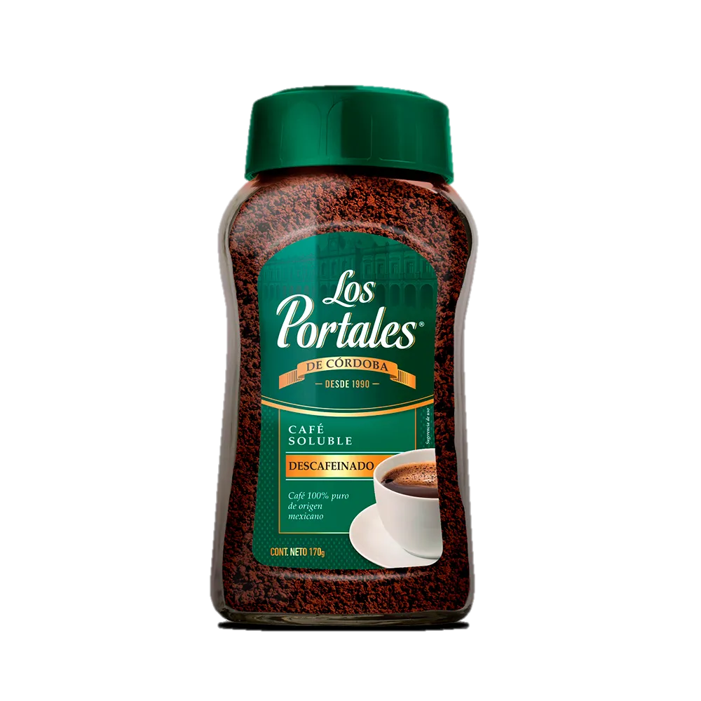 Cafe Soluble Descafeinado Los Portales 170 g