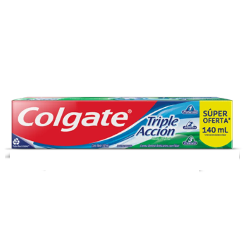 CREMA DENTAL TRIPLE ACCION COLGATE 140 MILILI