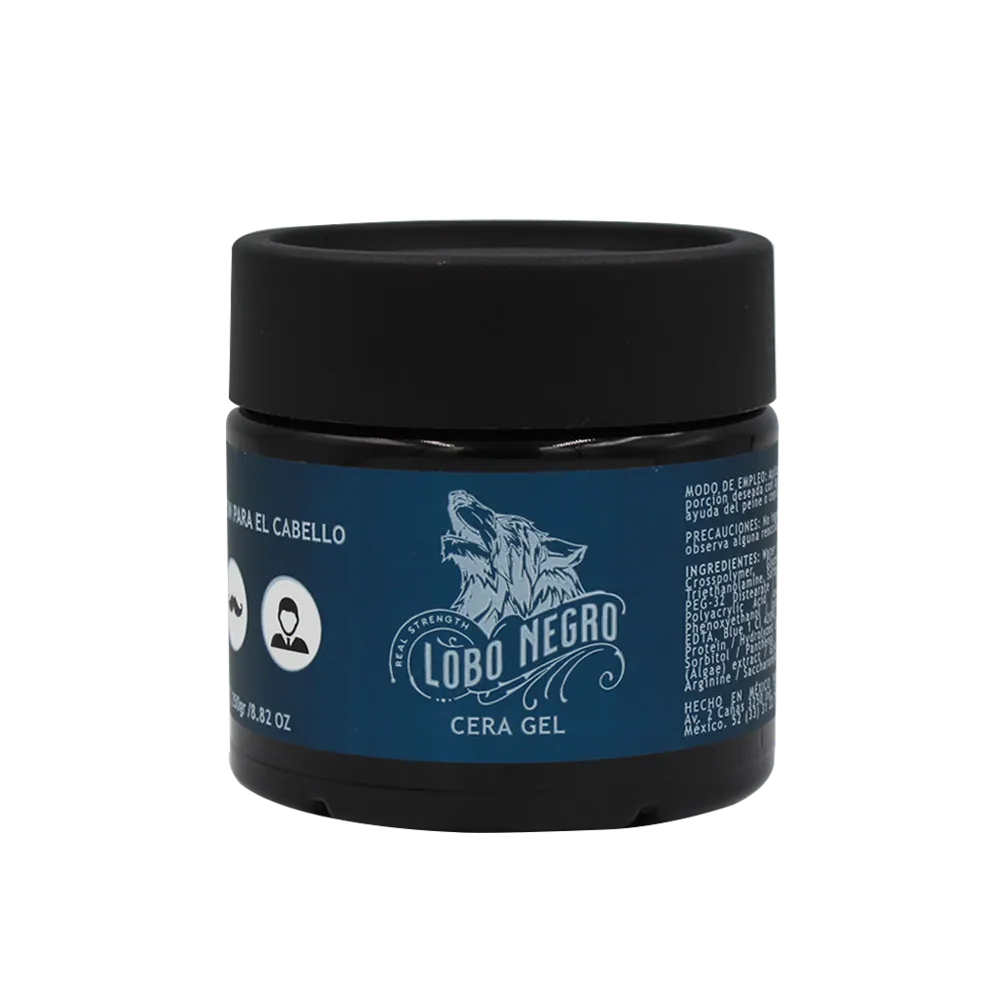 Cera Gel Tarro Lobo Negro 250 g