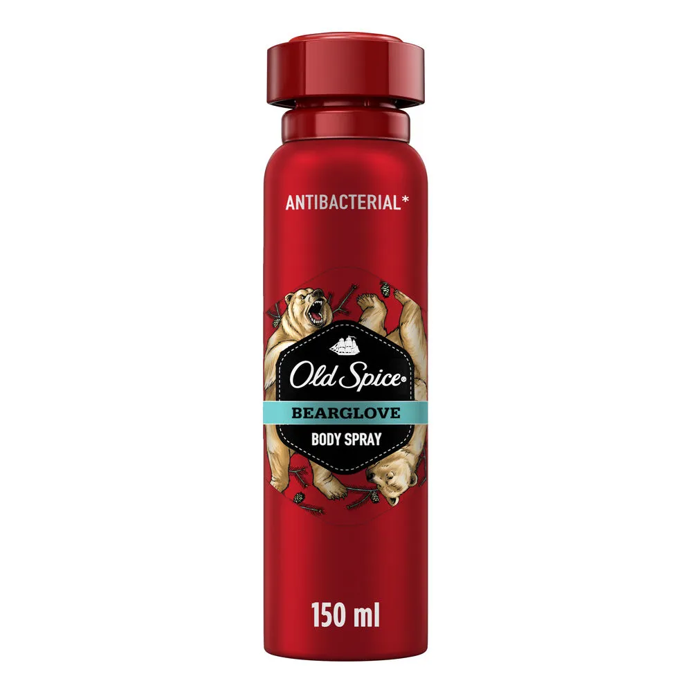 Desodorante Aerosol Bearglove Old Spice 150 Ml