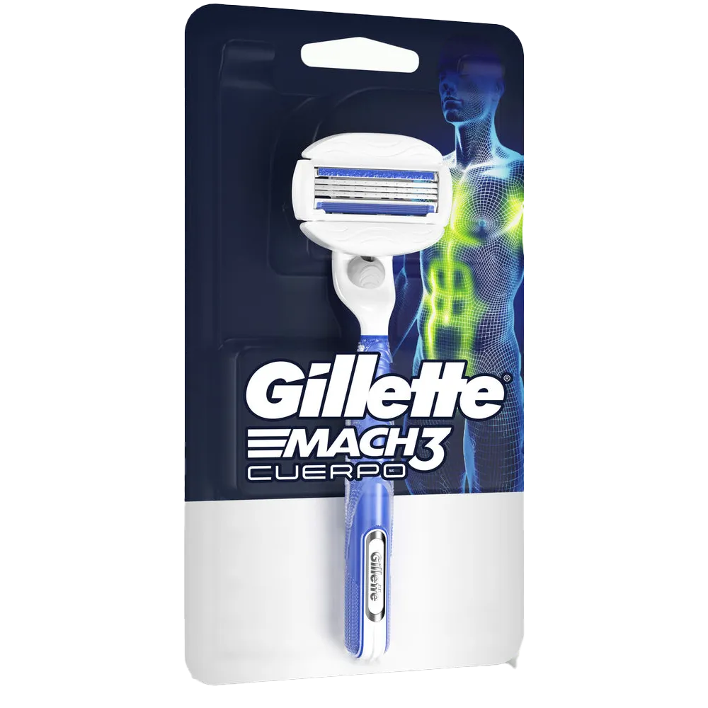 Maquina De Afeitar Recargable Mach3 Gillette 1 Pza