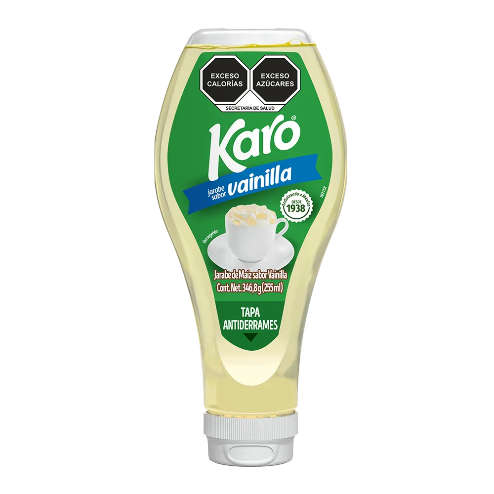 Jarabe De Maiz Sabor Vainilla Karo 255 Ml