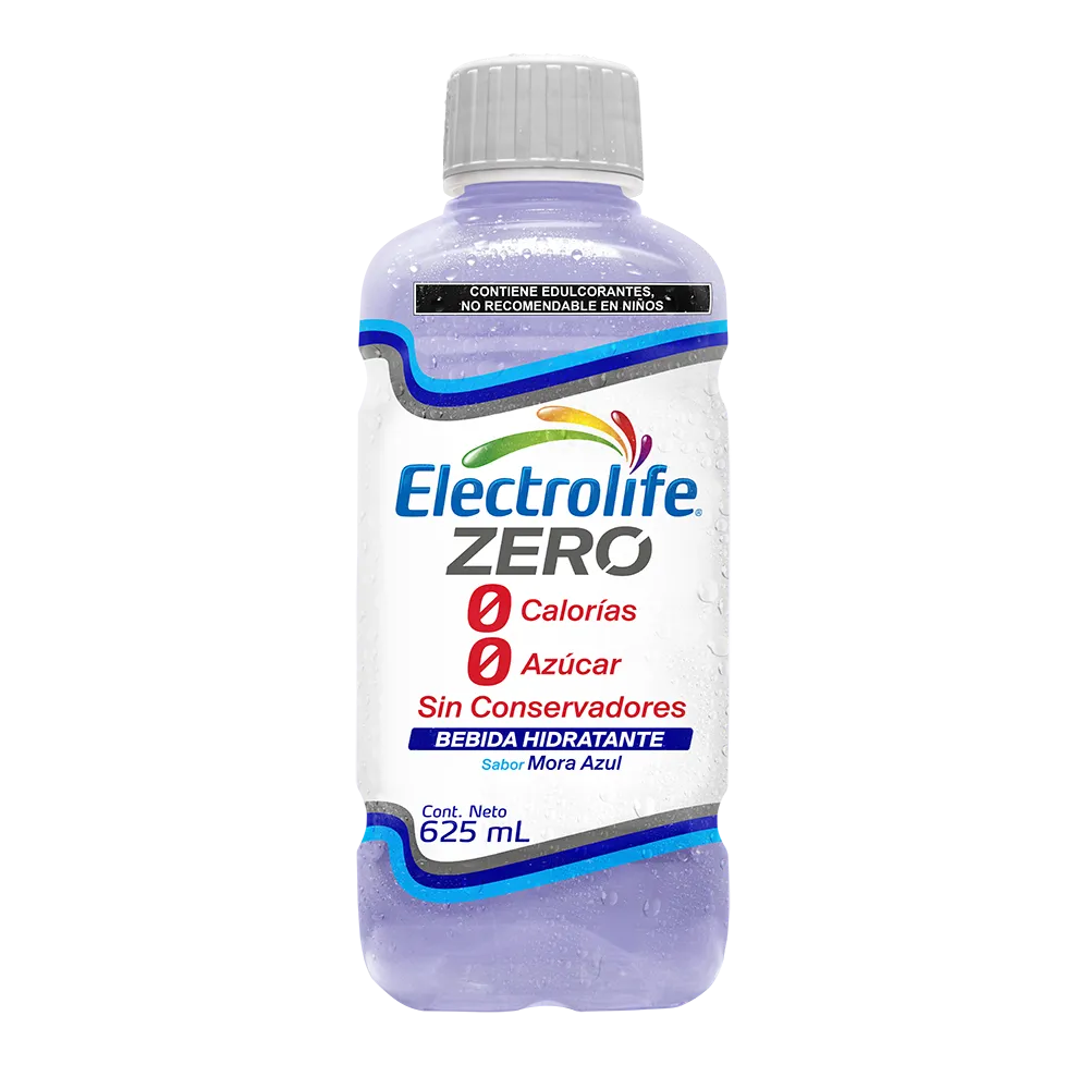 Electrolife Zero Mora Azul Electrolifezero 625 Ml