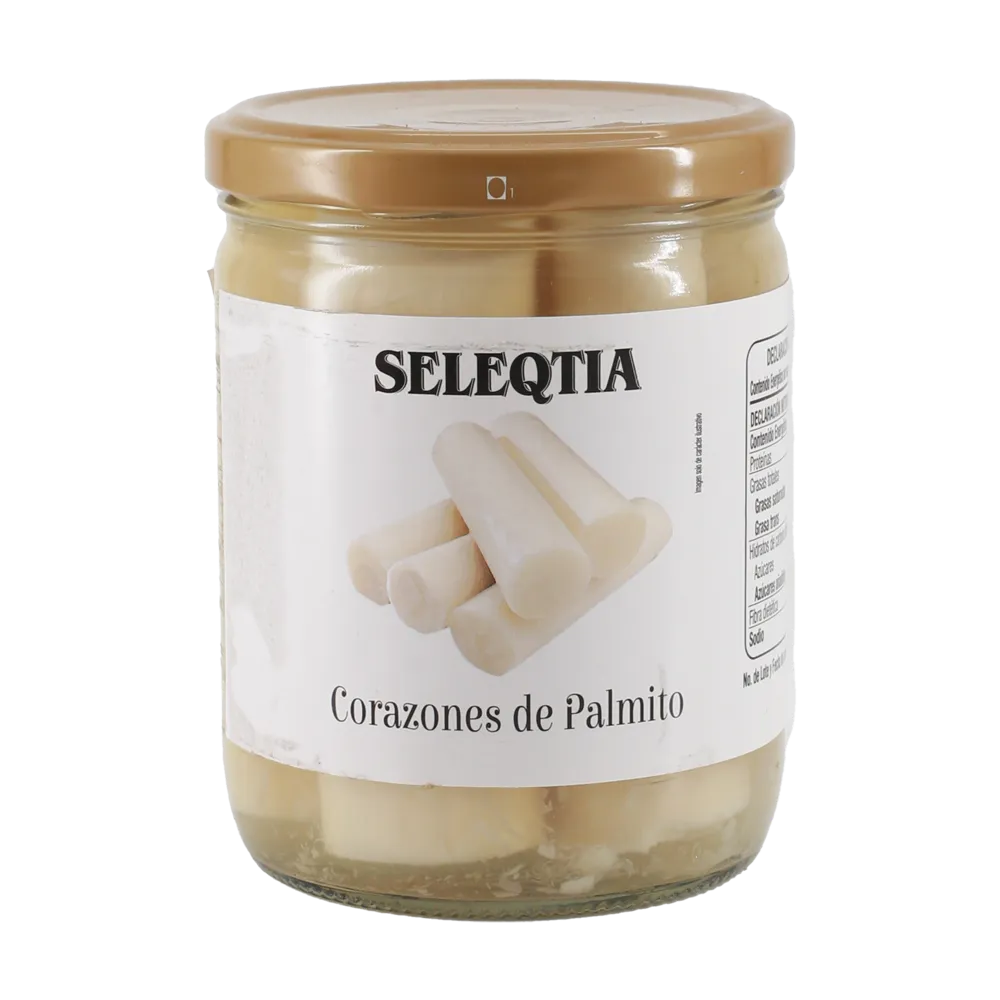 Corazones De Palmito Seleqtia 410 Gr