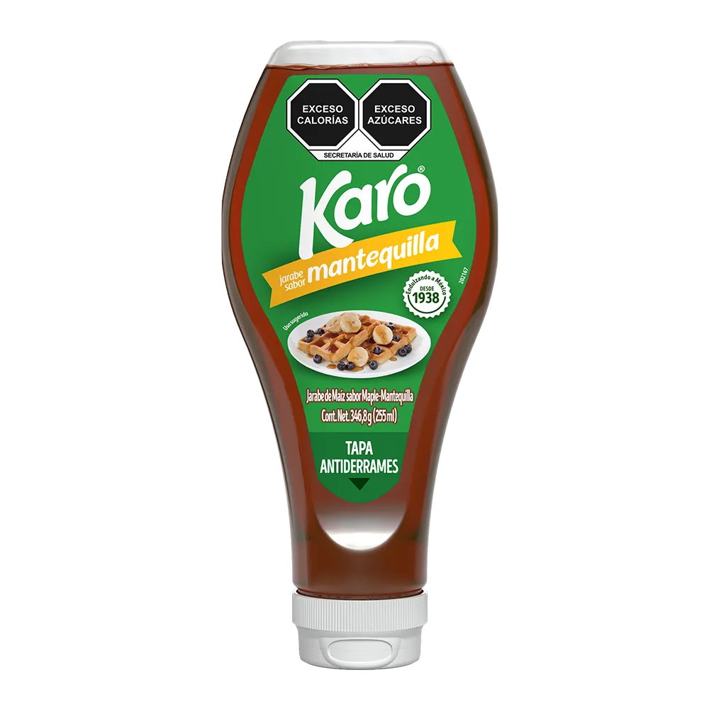 Jarabe De Maiz Sabor Mantequilla Karo 255 Ml