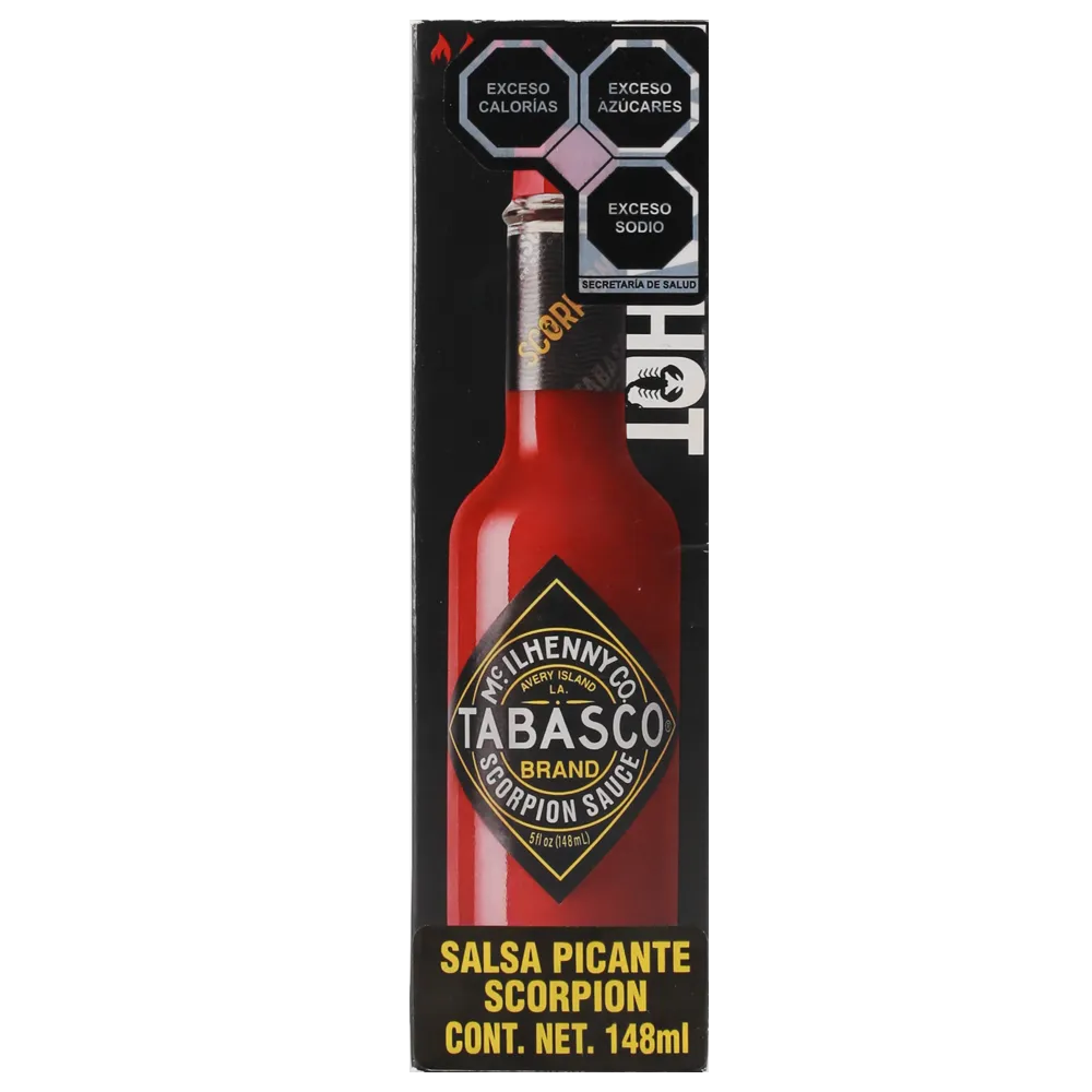 Salsa Picante Scorpion Tabasco 148 Ml