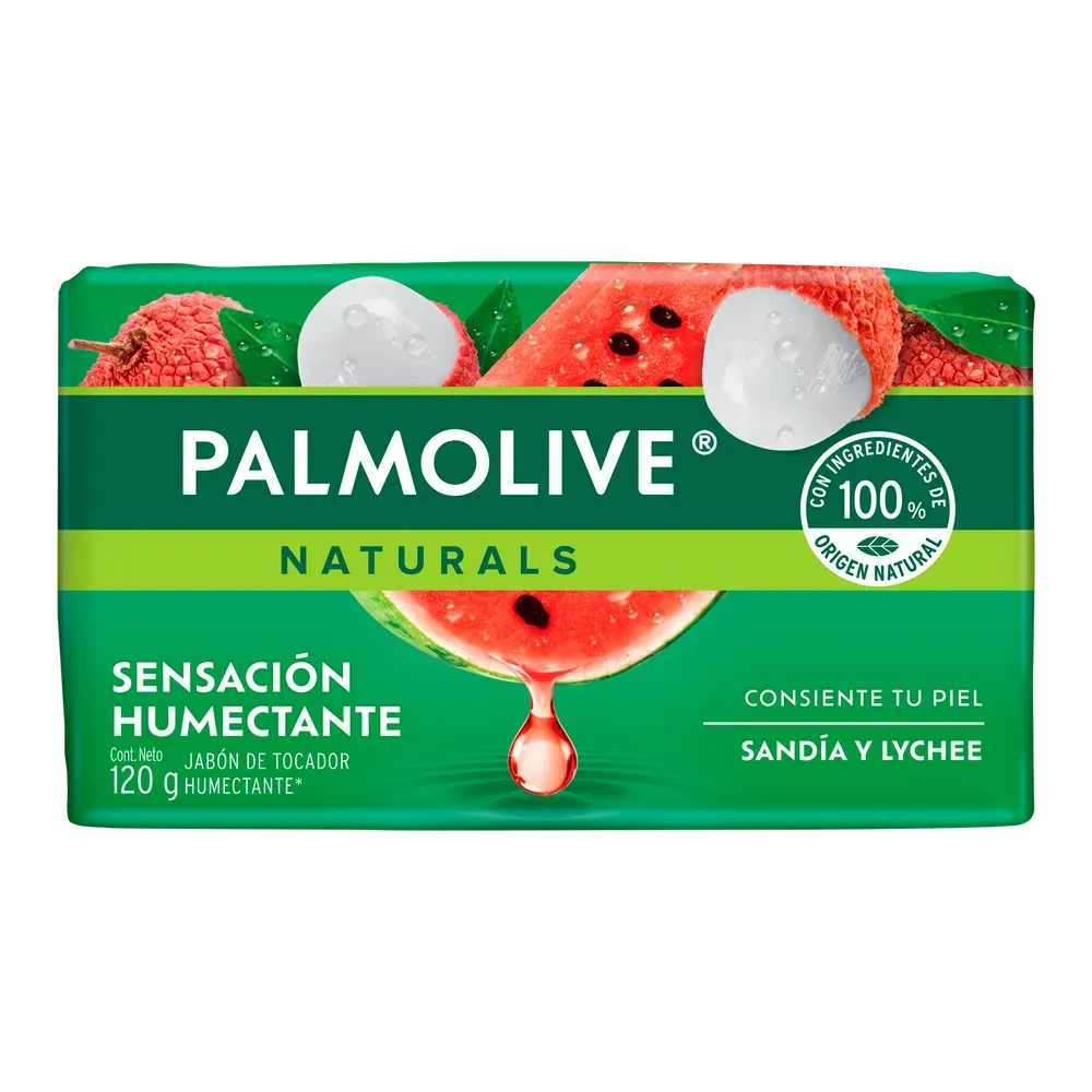 Jabon Barra Sandia Y Lychee Palmolive 120 g