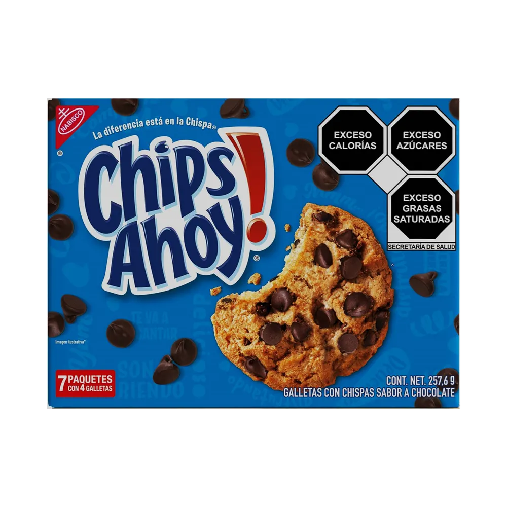 Galleta Chips Ahoy Nabisco 257.6 g