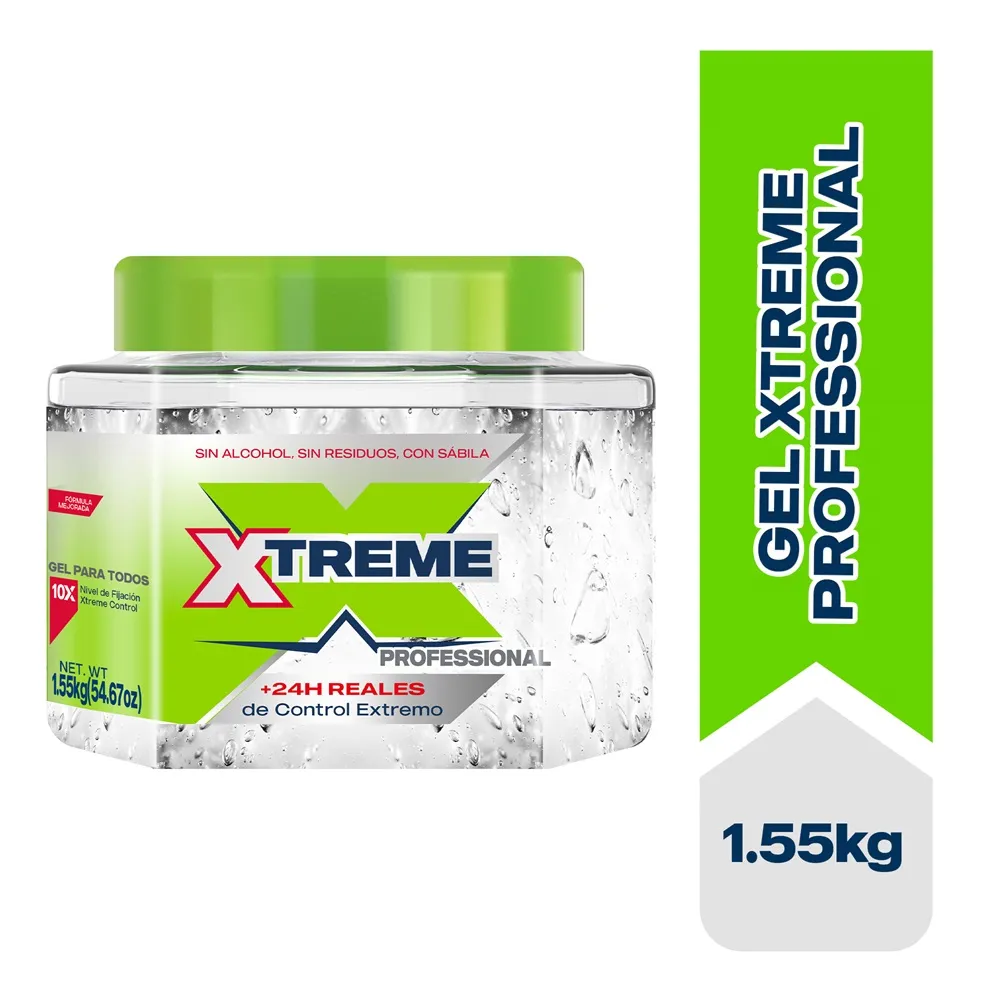 Gel Fijador Control Extremo Xtreme 1.5 Kg