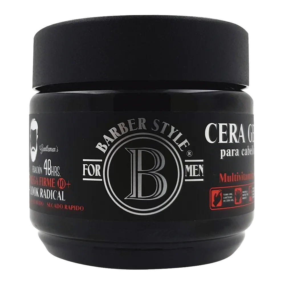 Cera Gel Mega Firme Barber Style 200 g