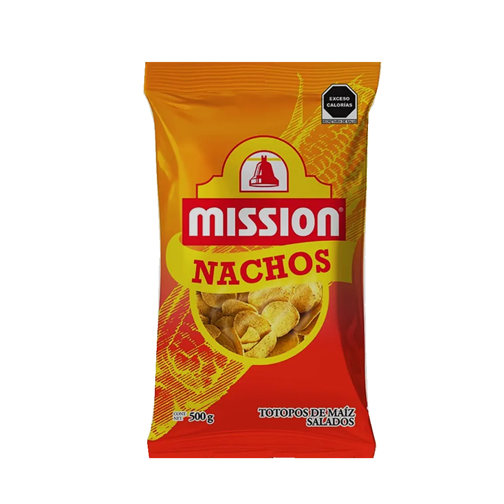 Totopo Nacho Natural Mission 500 g