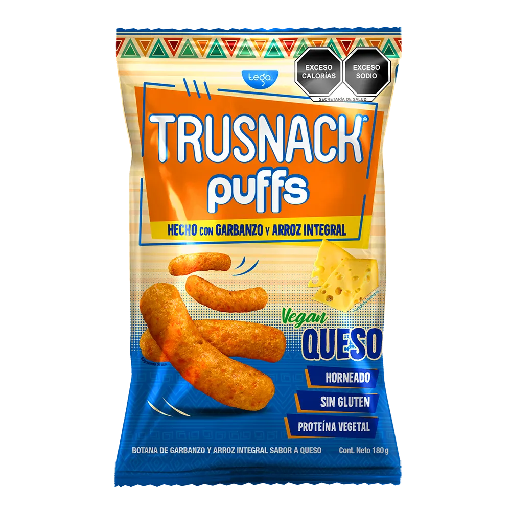 Puffs De Queso Trusnack 180 g
